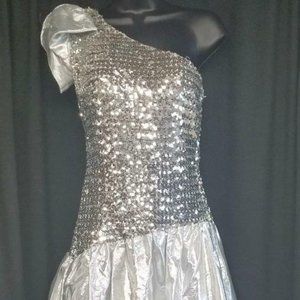 Vintage sequin cocktail / Prom dress